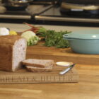 personalised engraved solid oak bread board