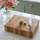 Engraved End Grain Chopping Board
