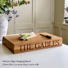 Oak Live edge Chopping boards
