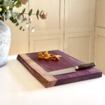 Purple Heart Live Edge Chopping Board